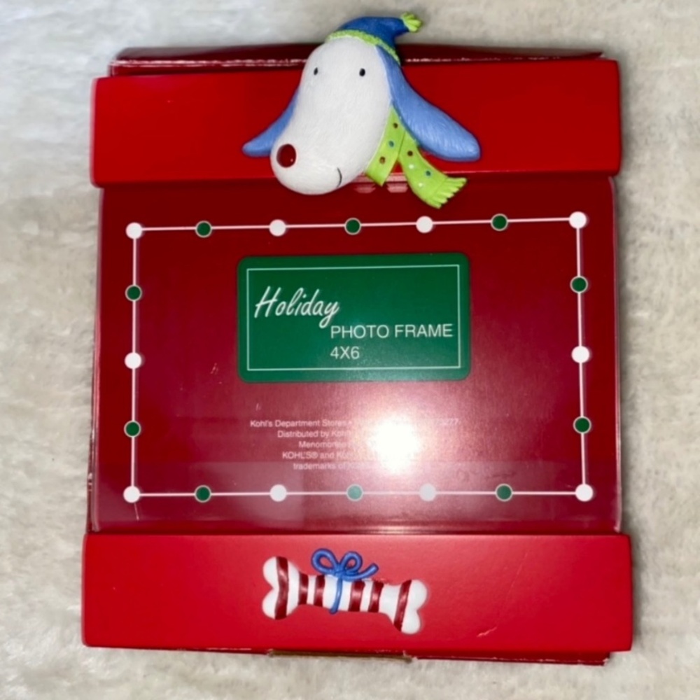 Kohl's Holiday Pet Photo Frame 4x6